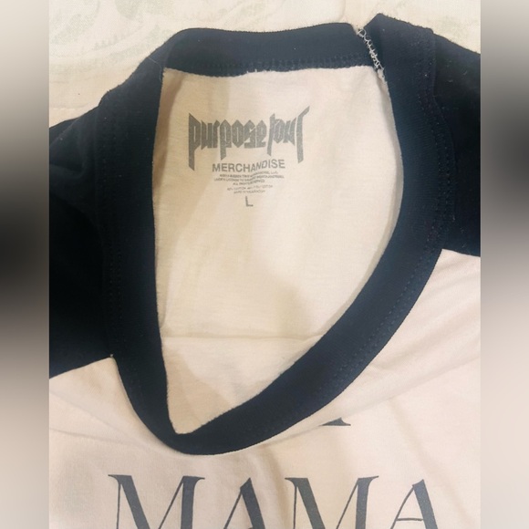 RARE Justin Bieber Purpose Tour quarter sleeve tshirt - Picture 4 of 4